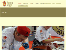Tablet Screenshot of instituteofmeat.org